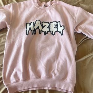 pink hazel hoodie
